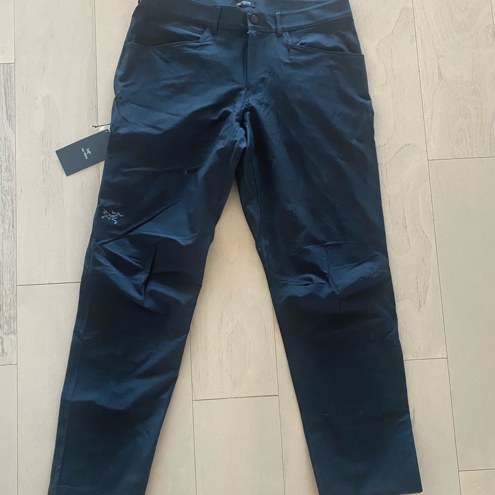 Arc'teryx Kragg Cotton Pant - Black - Size 32